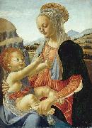 Andrea del Verrocchio Mary with the Child Sweden oil painting artist